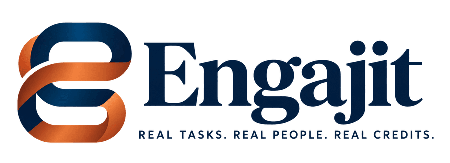 Engajit: real tasks, real people, real credits